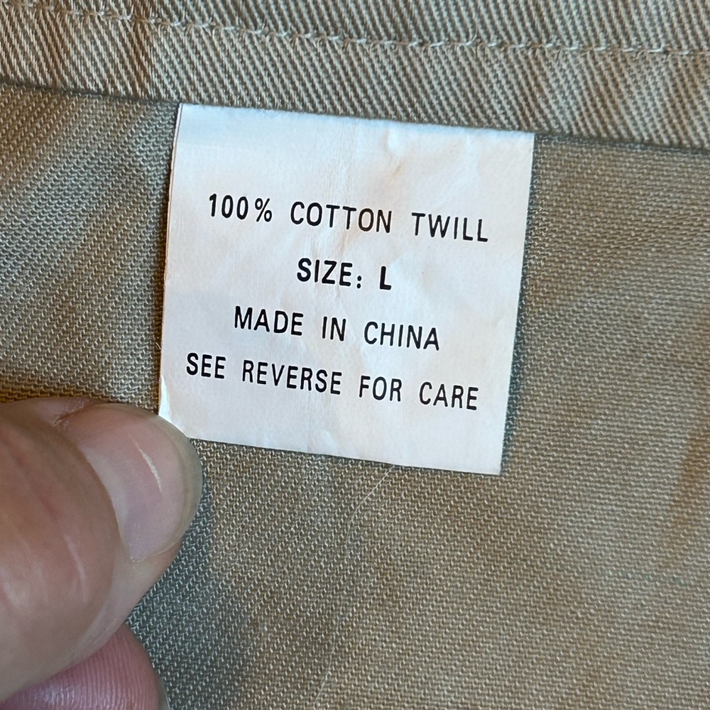 NWT Cedar Cove Bait & Tackle Stylish Gray Cotton Twill Fishing Vest - Picture 6 of 11